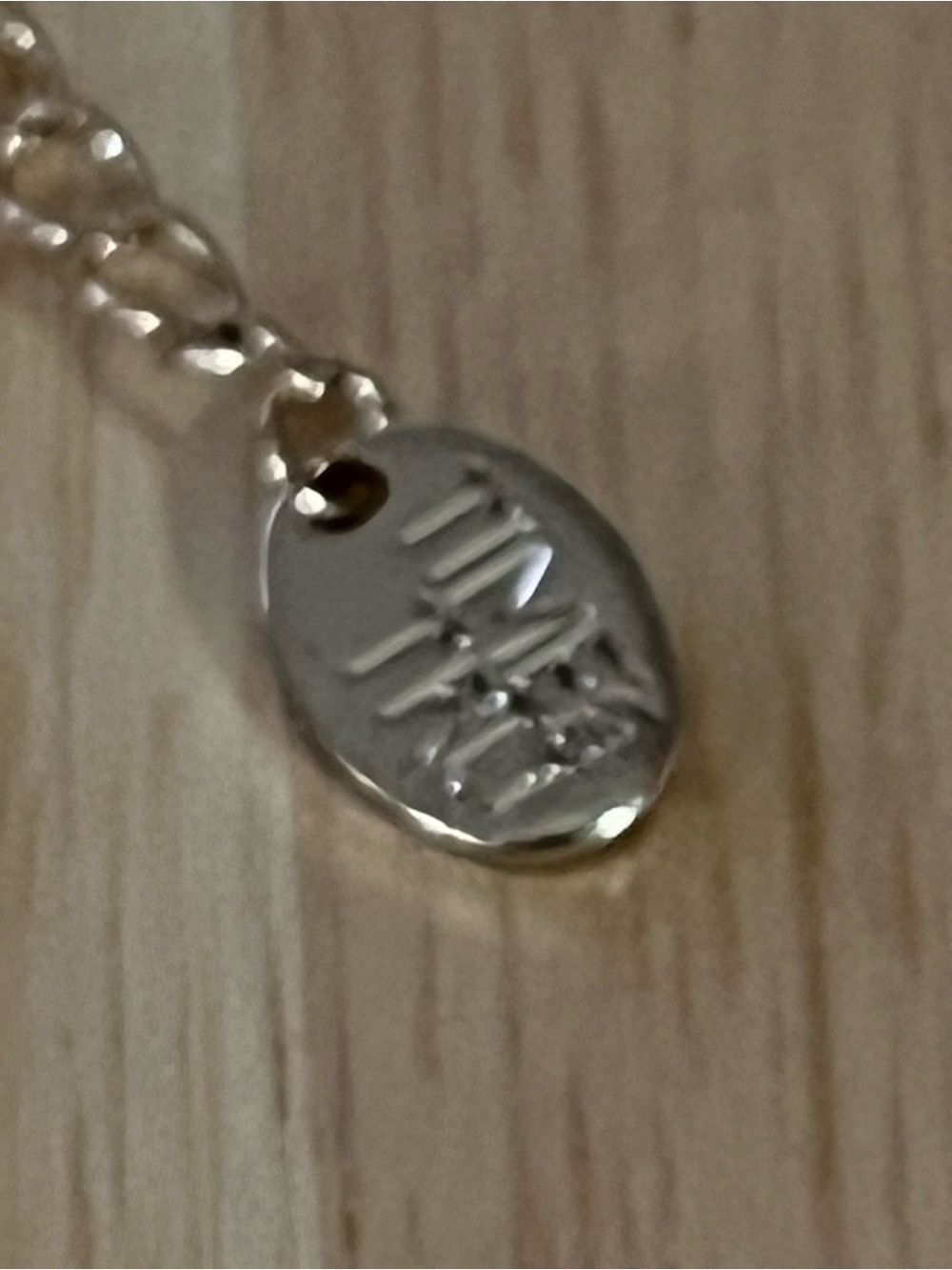 Necklace Time and Tru Women's Gold Tone Heart Pendant Necklace 18" N146 - Picture 3 of 5